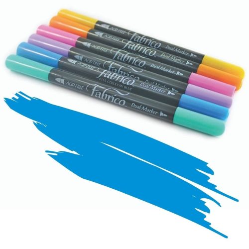 Fabrico marker  textilfilc - Égszínkék