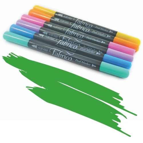 Fabrico marker  textilfilc - Élénkzöld