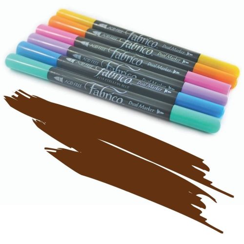 Fabrico marker  textilfilc - Csokoládé