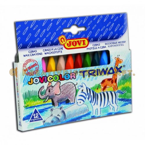 TRIWAX zsírkréta készlet 12 szín