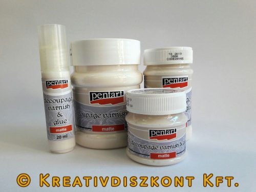 Pentart Dekupázs ragasztólakk matt 50 ml