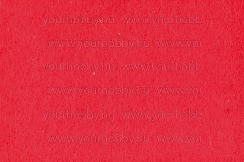 Barkácsfilc puha 20x30 cm x 1,5 mm piros