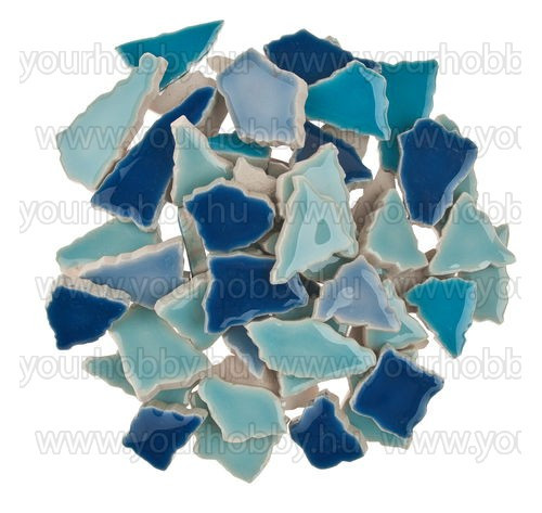 Cserép mozaik kék mix 500g