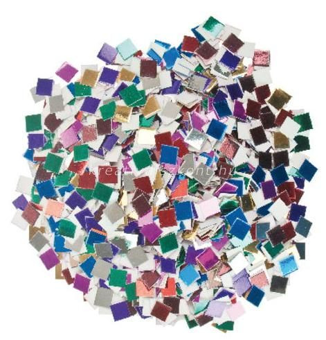 Papírmozaik metál színekben / kb. 10000 db