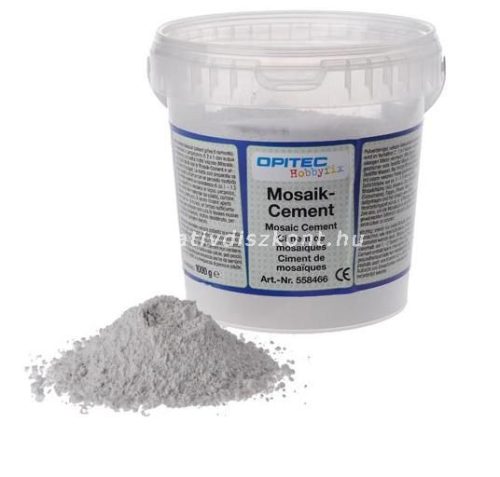 Mozaik fehér cement 1 kg