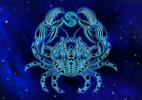 Gyémántszemes kirakó Horoszkóp Rák 46x36 cm