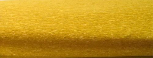 Krepp papír 50x200 cm aranysárga