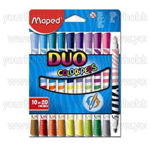Maped Filctoll "Color Peps Duo" 10db/20szín