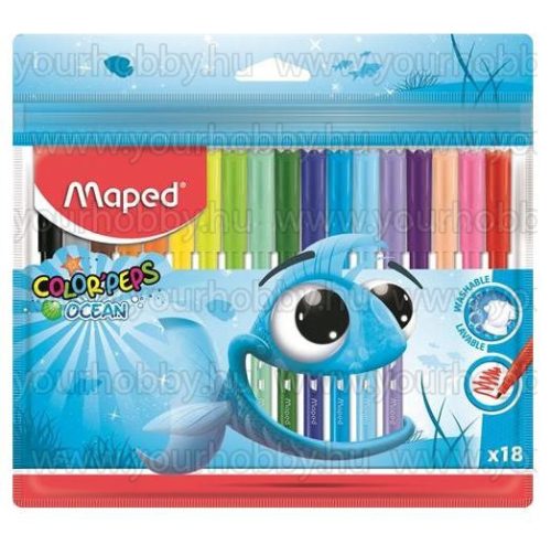 MAPED Color'Peps Ocean Filctoll készlet 2 mm 18 szín