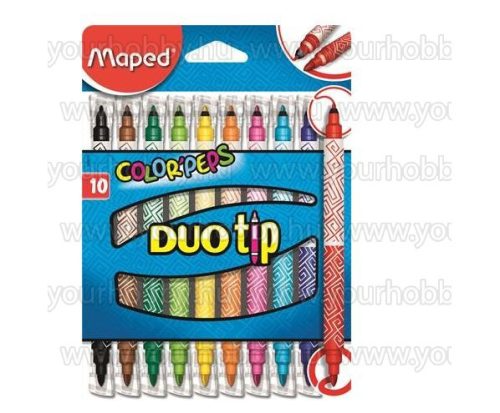 MAPED DuoTip Filctoll készlet 10 szín
