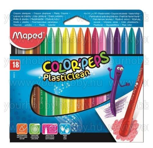 MAPED Zsírkréta "Color'Peps" 18 szín