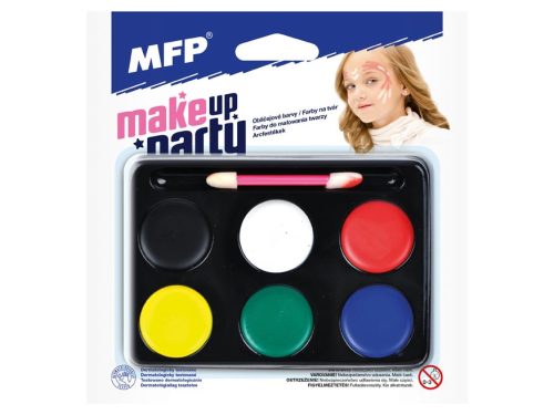 MFP Arcfesték készlet ecsettel 6 szín
