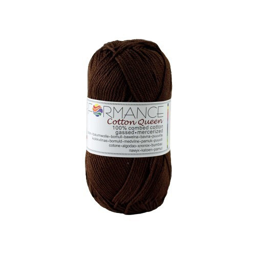 Performance Cotton queen fonal sötétbarna 50 g