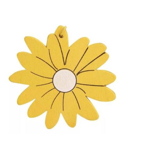 Sárga virág 6,5 cm