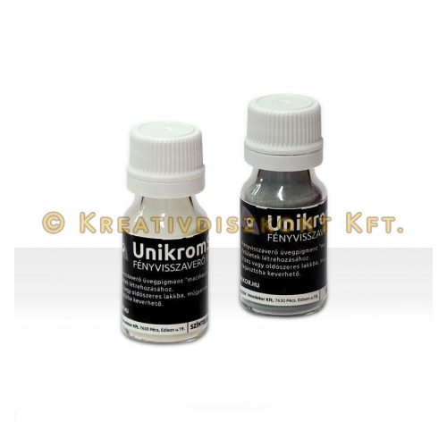 Unikromstar fényvisszaverő pigment több színben 30g - szürke