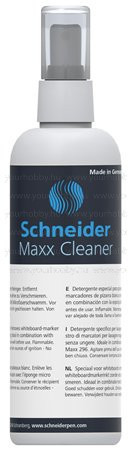 Tisztítófolyadék, táblához, 250 ml, SCHNEIDER, "Maxx"