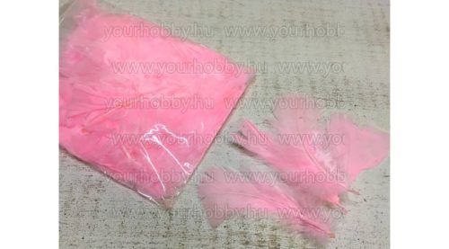 Madártoll rózsaszín 7-8 cm 10g