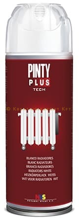Pintyplus TECH fehér radiátor festék spray