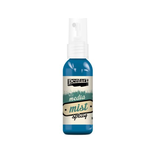 Pentart Média permetfesték spray 50 ml - jégkék