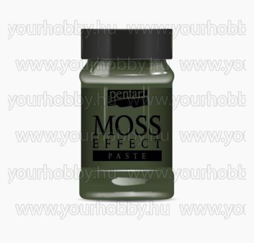 Pentart Moha hatás paszta sötétzöld 100 ml