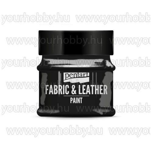 Pentart Textil- és bőrfesték 50 ml - Fekete