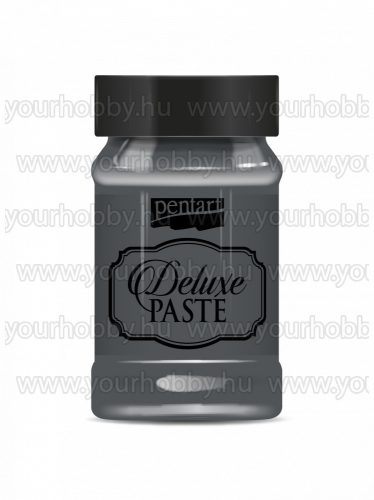 Pentart Deluxe paszta 100 ml - antracit