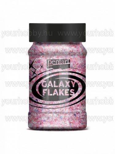Pentart Galaxy Flakes 100 ml - Eris pink