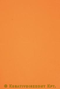 Dekorgumi 20 x 29 cm-es, 12 színben, narancssárga
