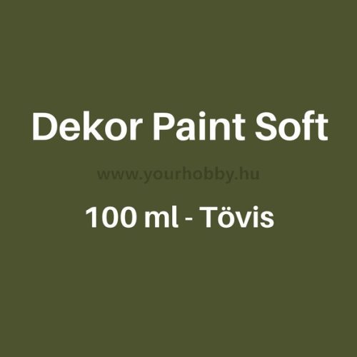 Pentart Dekor Paint Soft lágy dekorfesték 100 ml - tövis