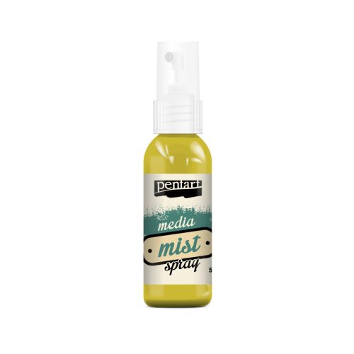 Pentart Média permetfesték spray 50 ml - arany