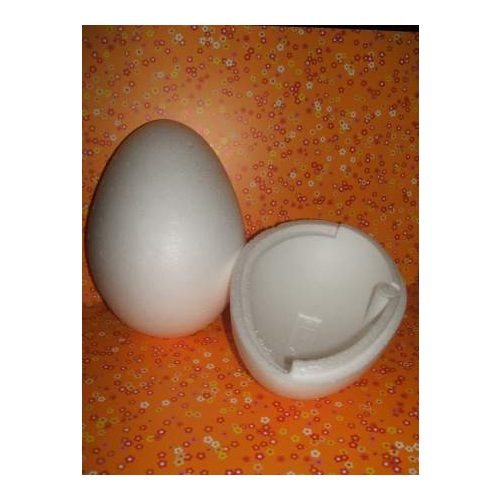 Húsvéti hungarocell tojás, szétszedhető 20 cm