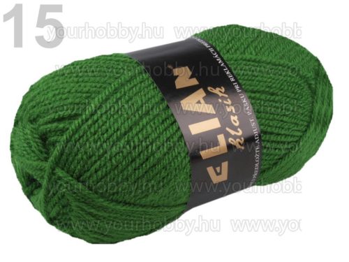 Elian kötőfonal Klasik 50 gr erdei zöld