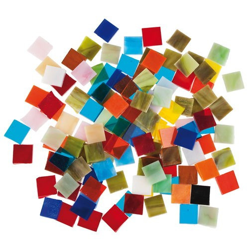 Tiffany mozaiklapok 200 g színes mix