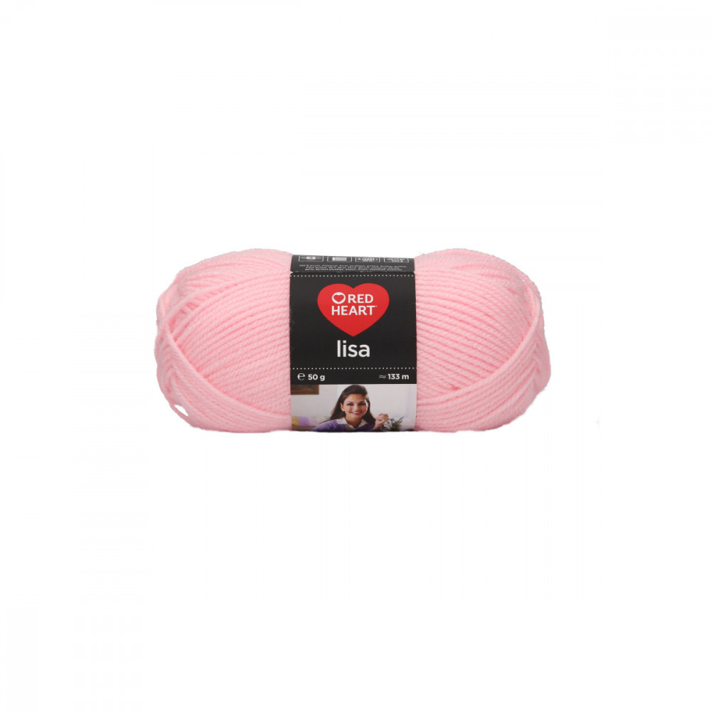 Red Heart Lisa Akril kötőfonal 50 g rózsaszín 00206
