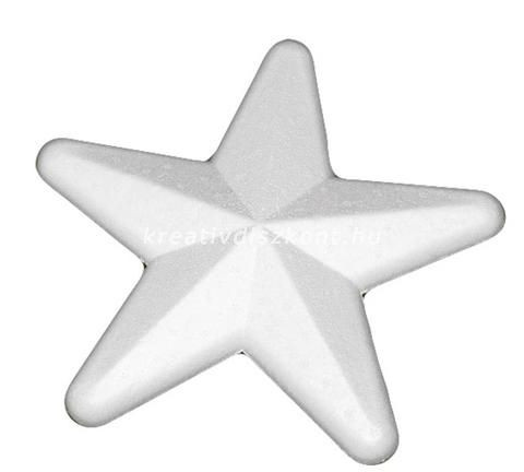 Polisztirol csillag, 10 cm 